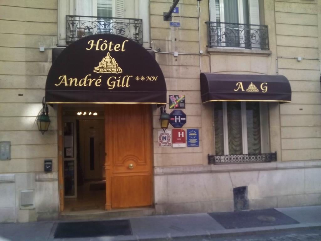 Hotel Andre Gill Paris Dış mekan fotoğraf